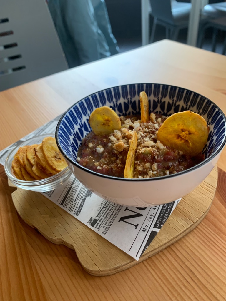 Menu of Restaurants in Murcia, Macondo Restaurante, Steak tartar