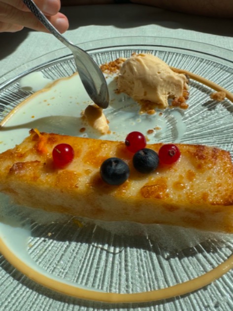 Menu of Restaurants in Murcia, Restaurante Pecado, Leche frita