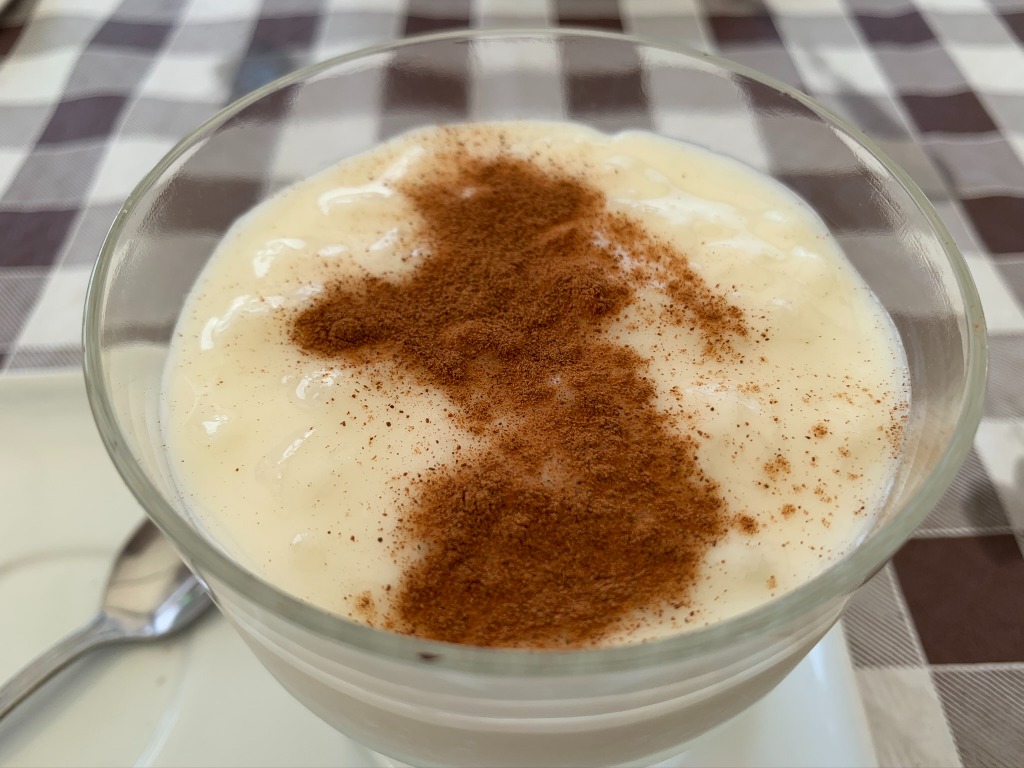 Carta de Restaurantes en O Vicedo, La Bodeguita del Puerto, Arroz con leche