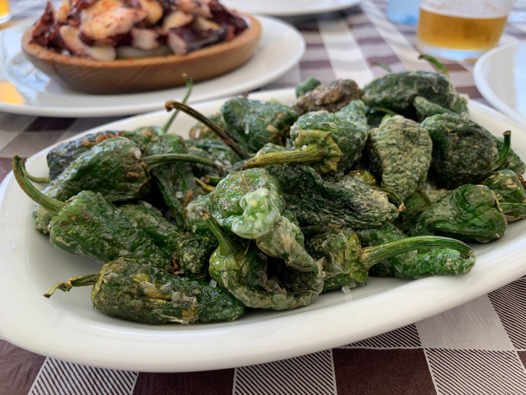 Carta de Restaurantes en O Vicedo, La Bodeguita del Puerto, Pimientos del Padrón