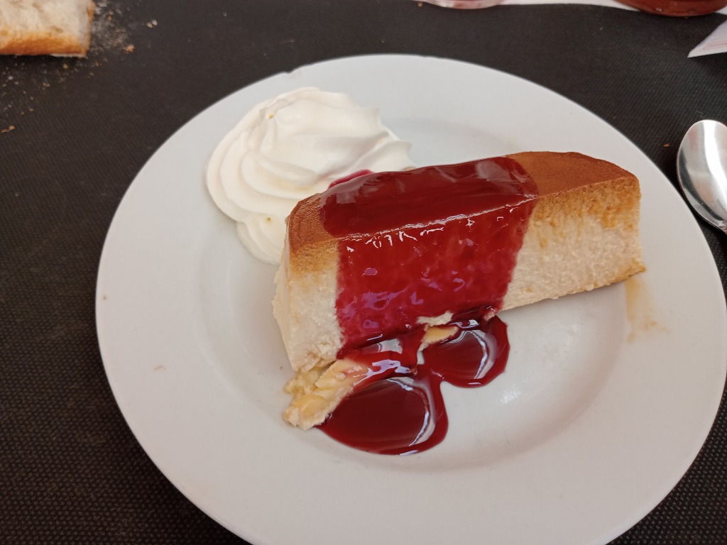 Carta de Restaurantes en Olite, La Muralla, Flan al café