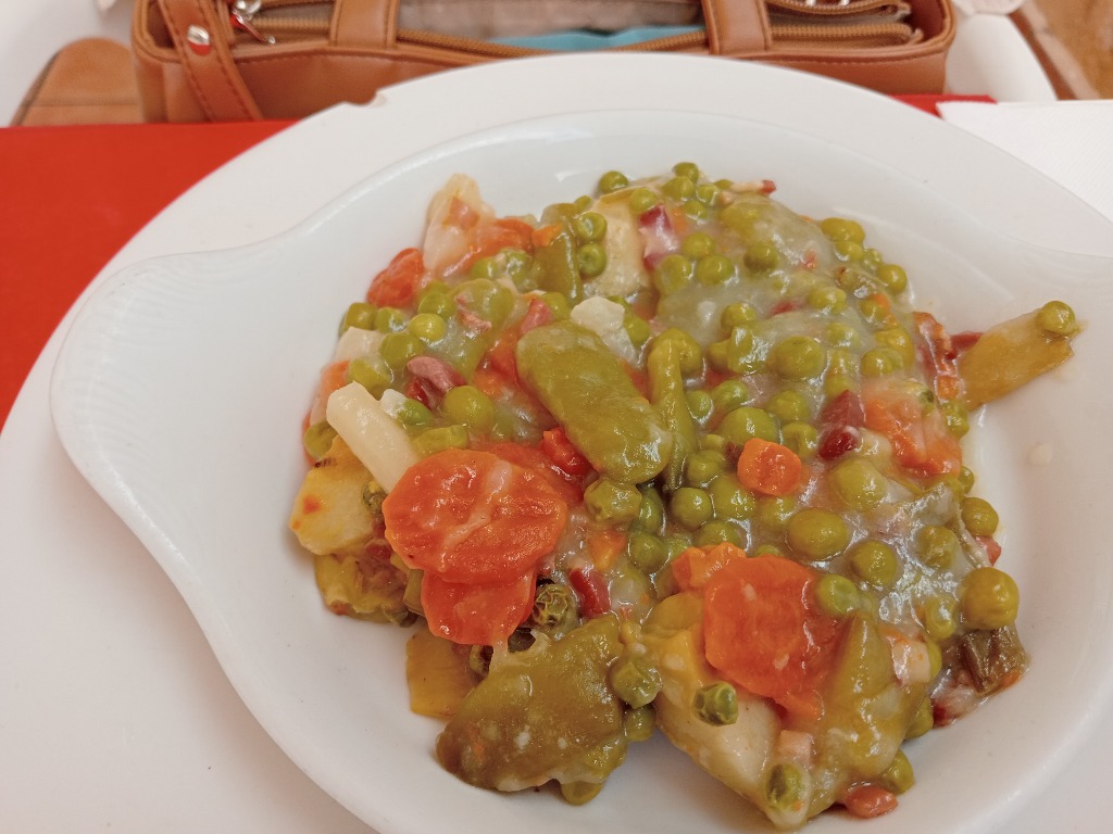 Carta de Restaurantes en Olite, La Muralla, Menestra de verdura