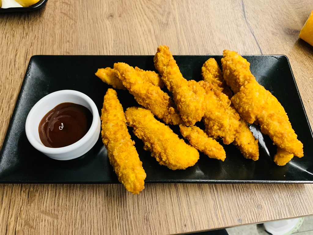 Carta de Restaurantes en Olloki, ATHIKA 21, Fingers de pollo