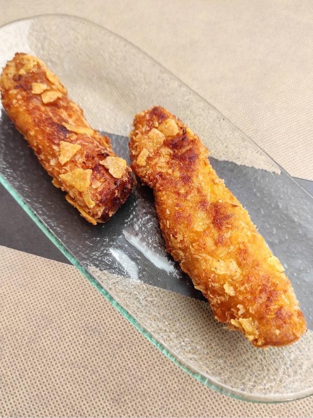 Carta de Restaurantes en Onda, 4 Cantons, Croqueta de lomo adobado con parmesano
