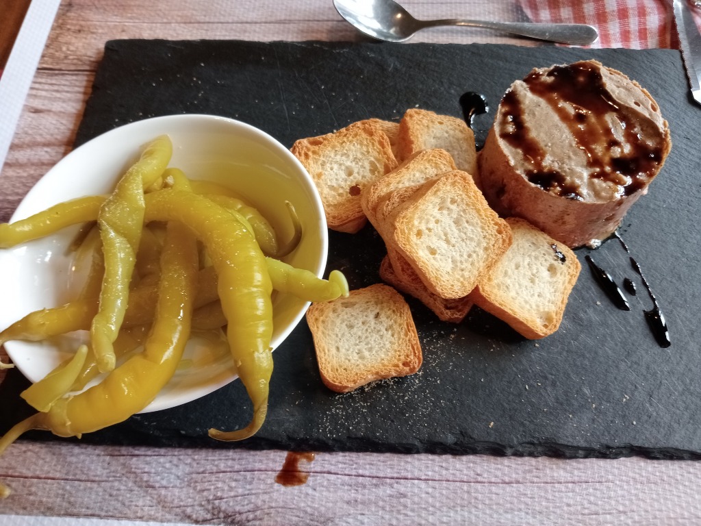 Menu of Restaurants in Orbara, Iratiko Eskola Taberna, Paté de champagne (elaboración artesana)