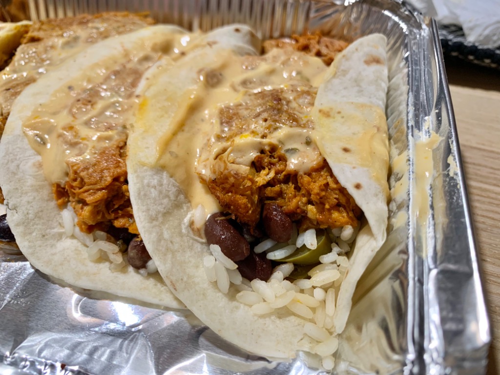Carta de Restaurantes en Oviedo, Pancho Tacos & Burritos Oviedo, Tacos Chavo con carnitas (4uds.)