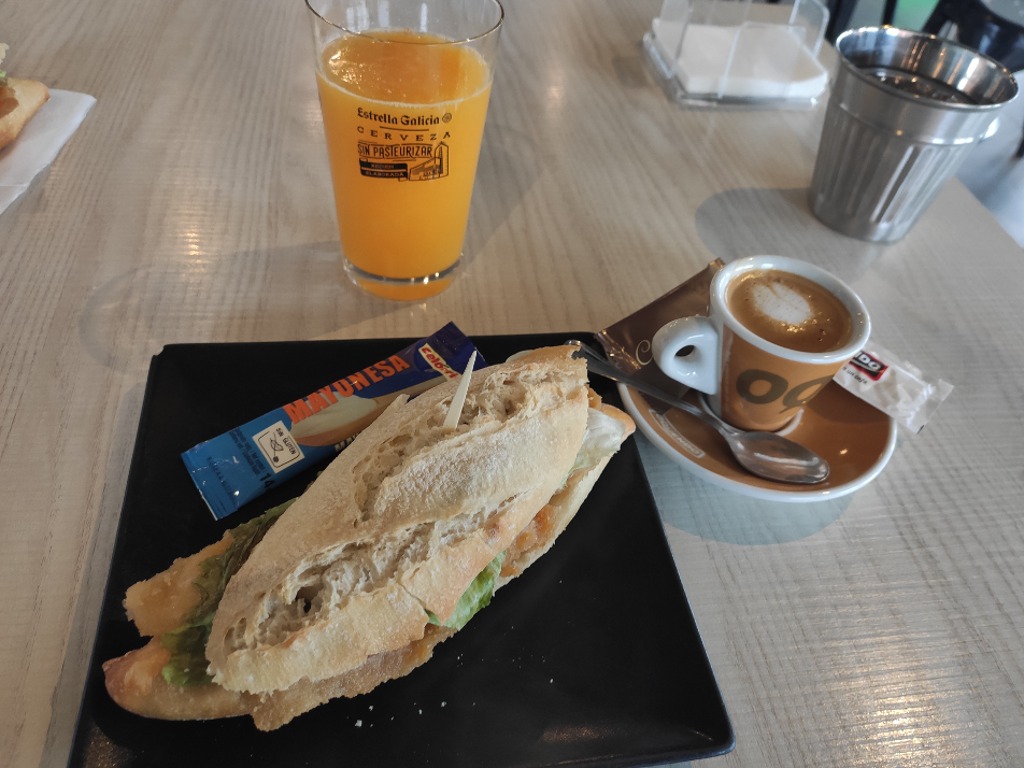 Carta de Cervecerías en Oviedo, Pincho y Corto, Pincho de pollo