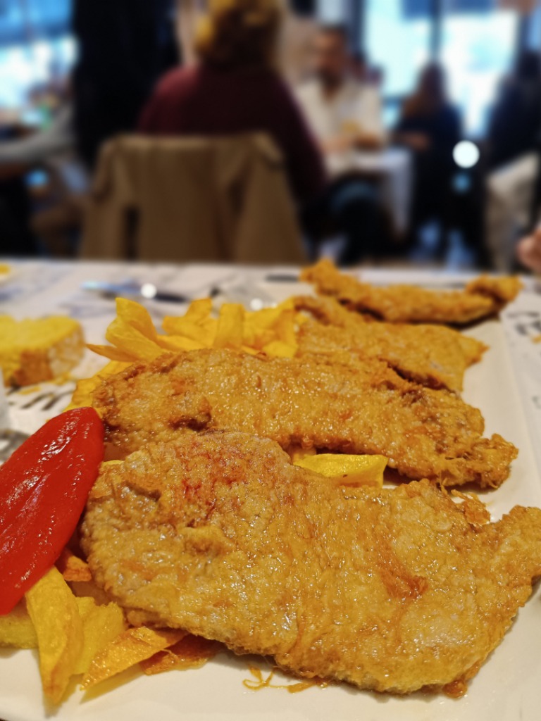 Menu of Restaurants in Oviedo, Sidrería Alterna, Escalopines al cabrales