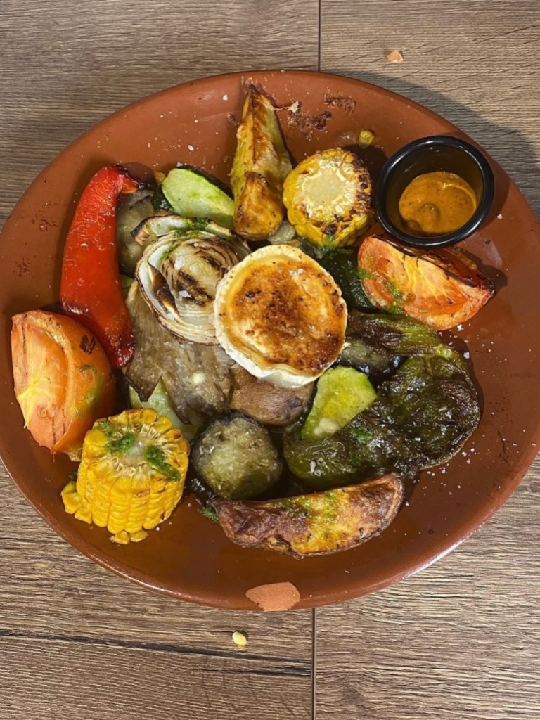 Carta de Restaurantes en Pamplona, Ale's Beer, Parrillada de verduras para 2 personas