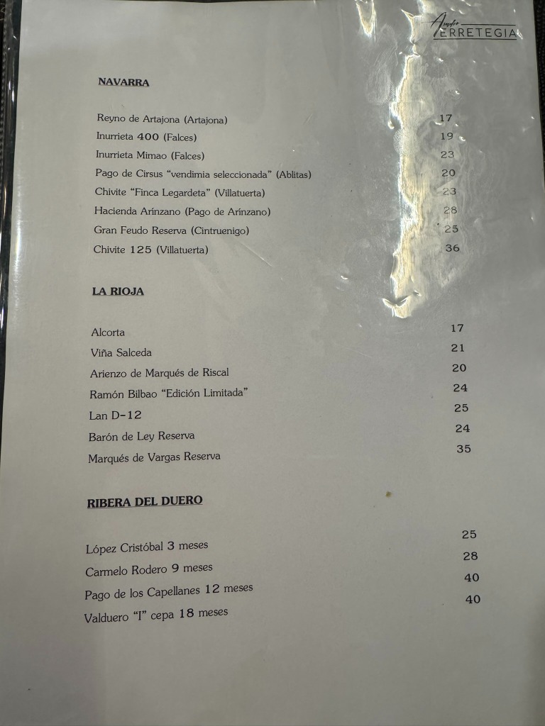 Valoración y opiniones de comida y bebida en Pamplona, Asador Erretegia, Asador Erretegia