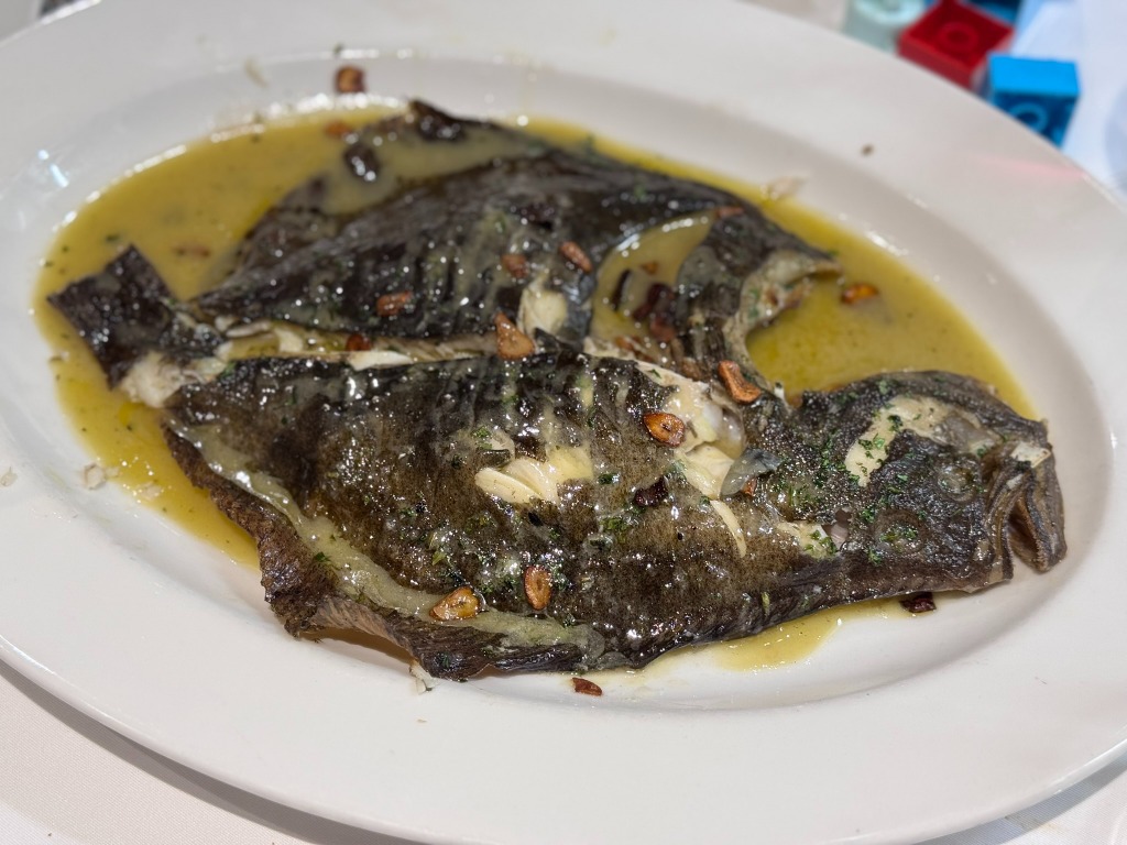 Menu of Restaurants in Pamplona, Asador Restaurante Iturrama, Rodaballo a la brasa (2 pax)