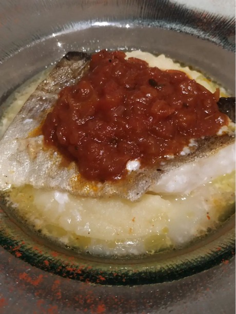 Carta de Restaurantes en Pamplona, Bar Restaurante Artwohl, Lomo de bacalao