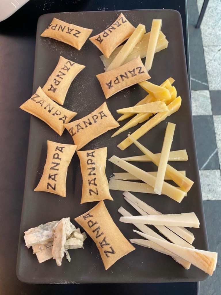 Menu of Restaurants in Pamplona, Bar Restaurante Zanpa, Tabla de quesos ibéricos