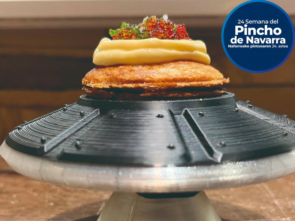 Gastronomy recommendation in Pamplona: La anguila bombardeó al pollo hasta dejarse la piel! Es-pa-cial-mente Free palestine!!!