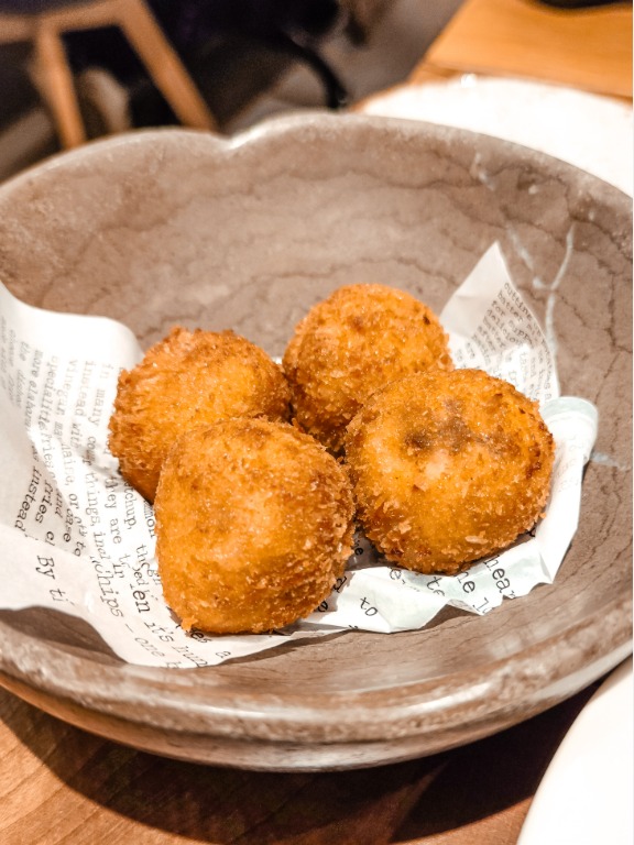 Menu of Restaurants in Pamplona, Baserriberri, Croquetas