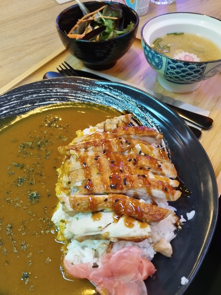 Carta de Restaurantes en Pamplona, Buga Ramen Pamplona, Teriyaki Chicken Curry