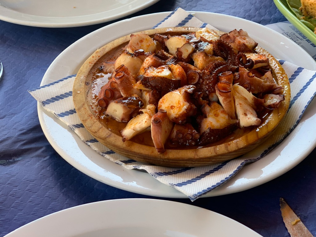 Menu of Restaurants in Pamplona, Chiringuito da Abrela, Pulpo a feira