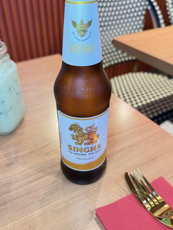 Carta de Restaurantes en Pamplona, Chonburi Restaurant (Thai Food), Cerveza thai