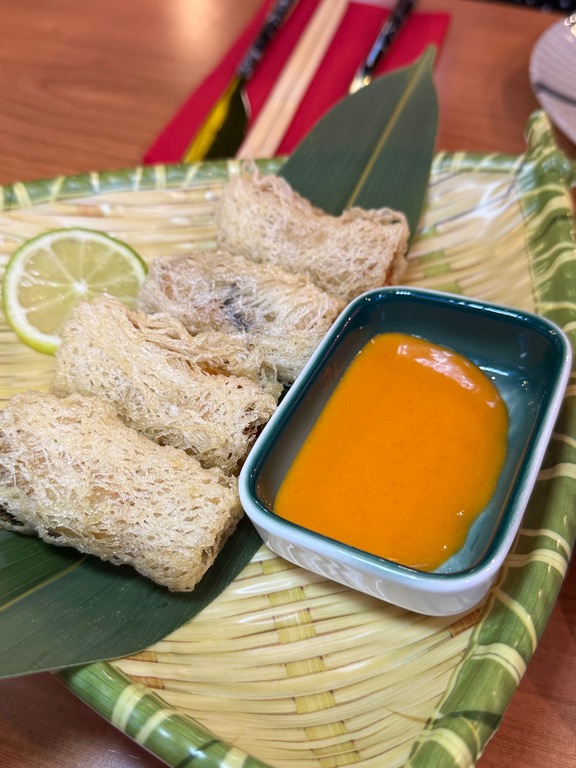 Carta de Restaurantes en Pamplona, Chonburi Restaurant (Thai Food), Rollitos de mariscos