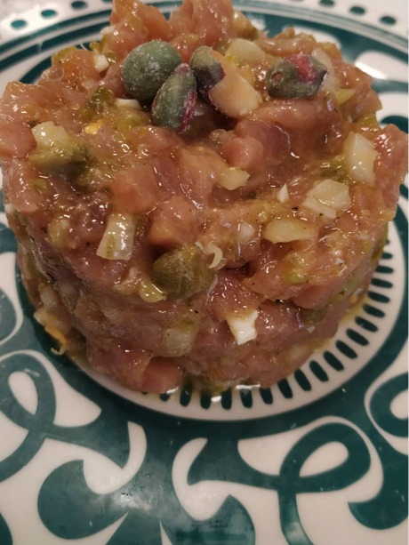 Carta de Restaurantes en Pamplona, El Bonito, Steak tartar
