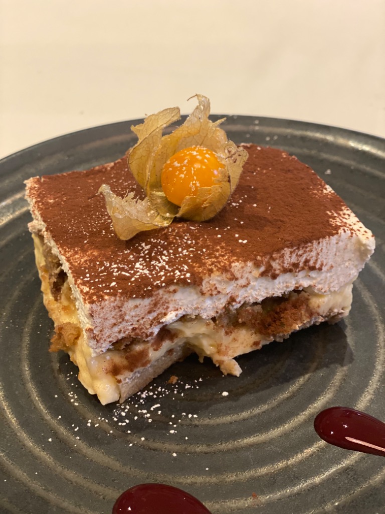 Carta de Restaurantes en Pamplona, El Burladero, Tiramisú