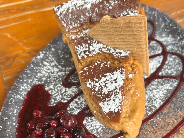 Carta de Restaurantes en Pamplona, El Ochenta - Bar Restaurante, Cheesecake con Dulce de leche