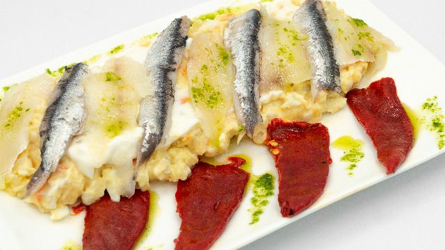 Menu of Restaurants in Pamplona, Geltoki Taberna, La Baztanesa