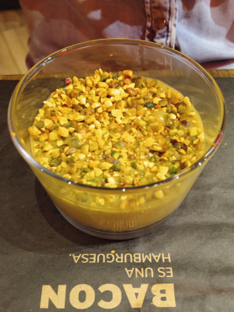 Carta de Restaurantes en Pamplona, Goiko, Frozen pistacho