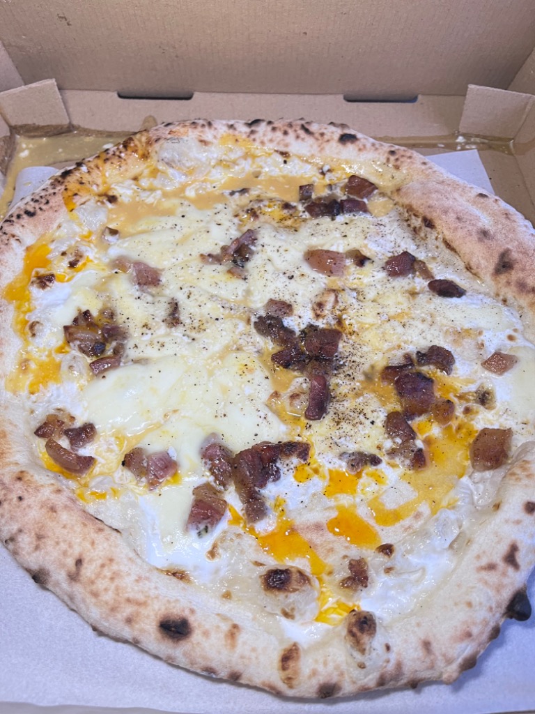 Menu of Restaurants in Pamplona, Grosso Napoletano, La vega carbonara