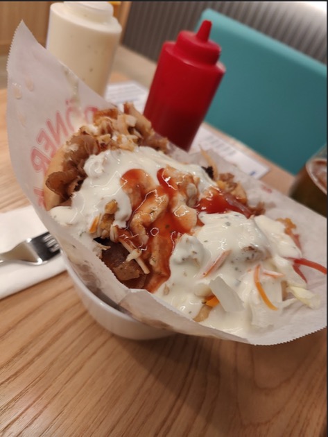Menu of Restaurants in Pamplona, King Döner Kebab, Kebab pollo