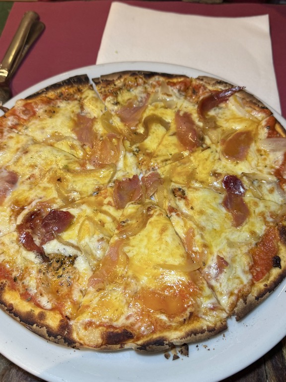 Menu of Restaurants in Pamplona, La Cantinetta, Pizza Jamón-Jamón