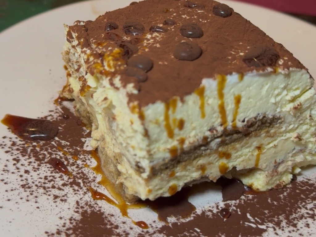 Menu of Restaurants in Pamplona, La Cantinetta, Tiramisú