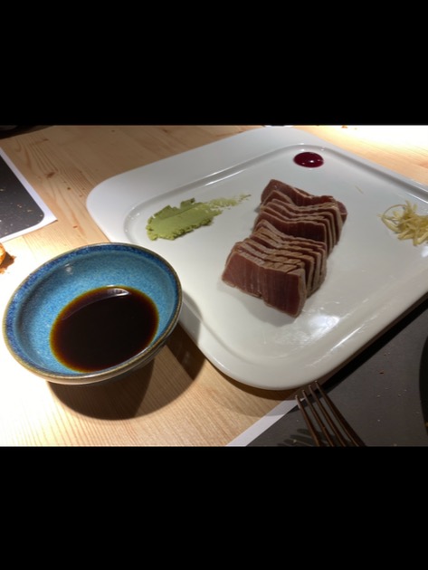 Carta de Restaurantes en Pamplona, La Mar Salada, Tataki de atún rojo