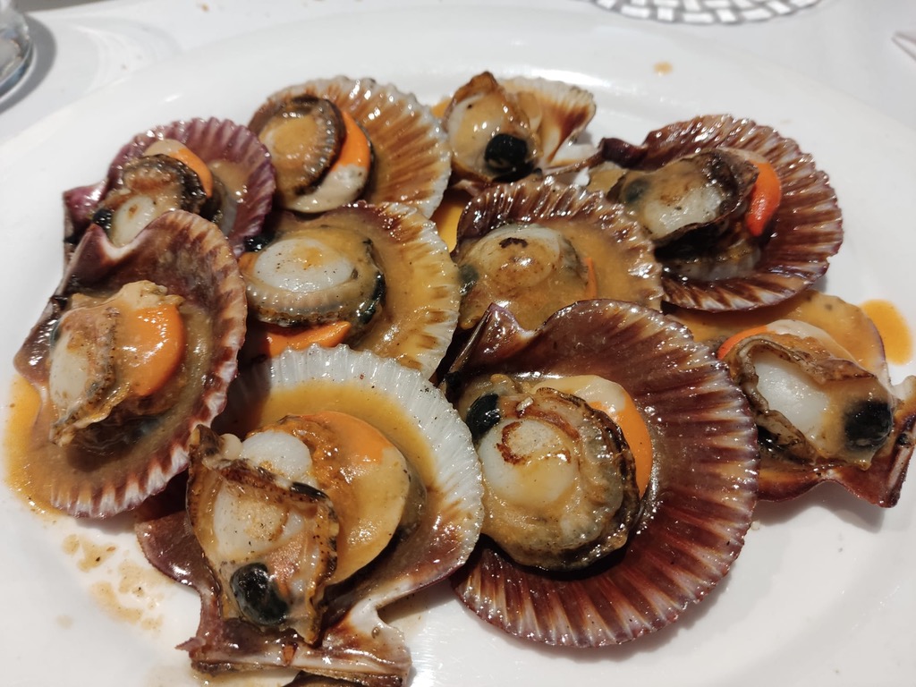 Carta de Restaurantes en Pamplona, La Olla, Zamburiñas