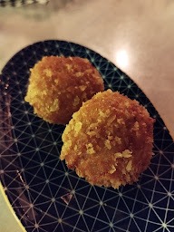 Carta de Restaurantes en Pamplona, La Zarzaparrilla, Croqueta de pulled pork y pimiento