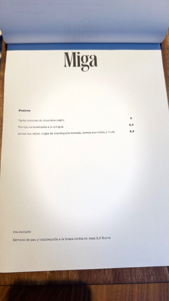 Valoración y opiniones de comida y bebida en Pamplona, Miga, Miga