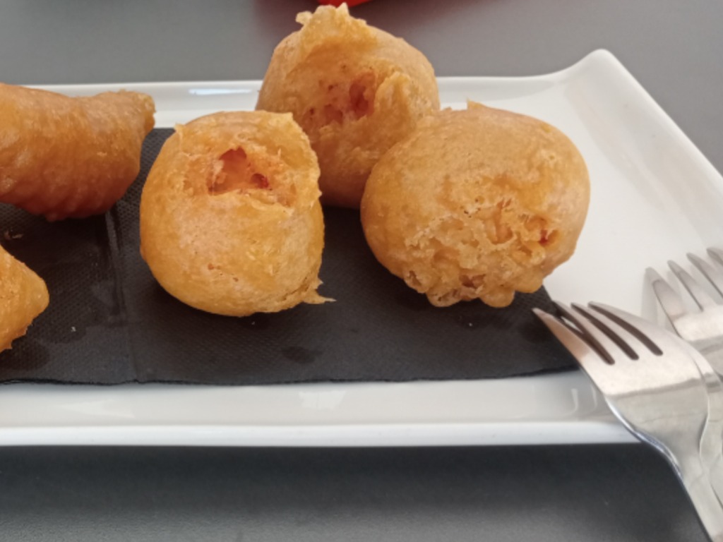 Valoración y opiniones de comida y bebida en Pamplona, Oveja Negra Pamplona, Frito de pimiento