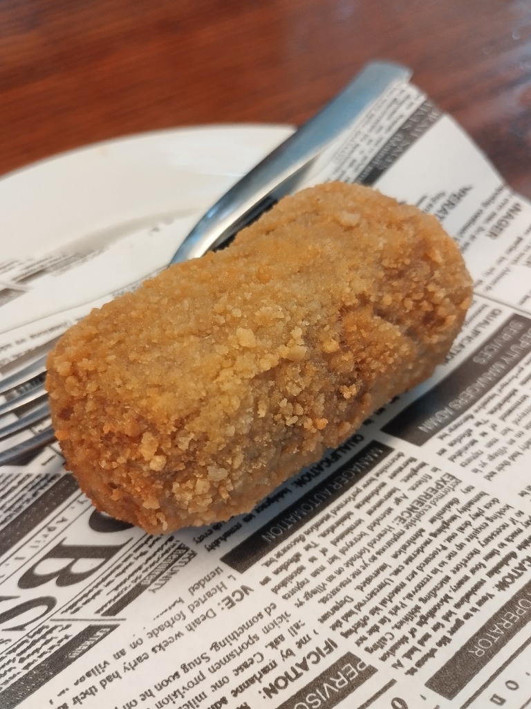 Carta de Restaurantes en Pamplona, Paddy's Corner, Croqueta de rabo de ternera de Navarra