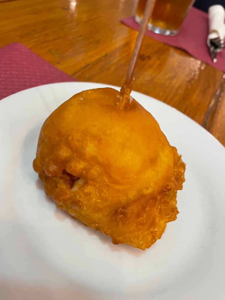 Menu of Restaurants in Pamplona, Pagoa neo taberna, Croqueta idiazabal
