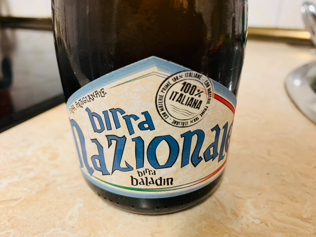 Carta de Restaurantes en Pamplona, Pizzería Isla Sicilia Pamplona Pio XII, Birra Nazionale Botellín (330 Ml.)