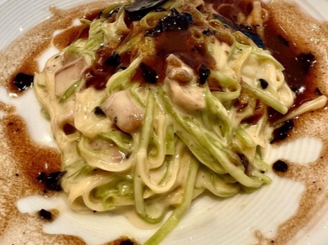 Carta de Restaurantes en Pamplona, Restaurante Alhambra, Tagliatele de verduras