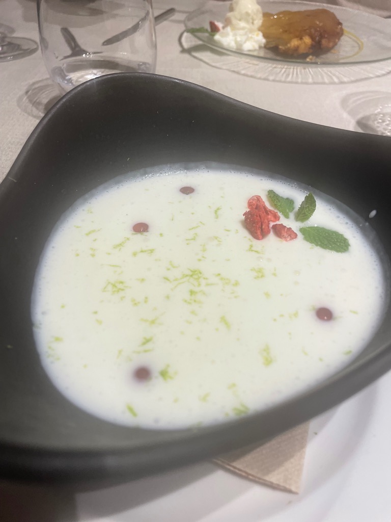 Carta de Restaurantes en Pamplona, Restaurante Arostegui, Crema de limón