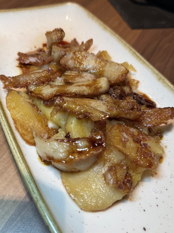 Recomendación gastronómica de Pamplona: Secreto ibérico al Pedro Ximénez