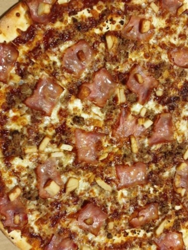 Carta de Pizzerías en Pamplona, Telepizza Pamplona, Concepción - Comida a Domicilio, Pizza barbacoa