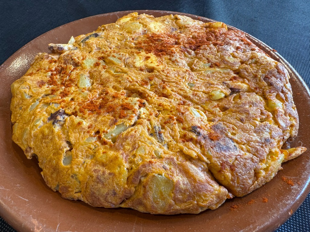 Carta de Restaurantes en Pamplona, Tomeu Restaurante Bar, Tortilla de pulpo