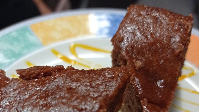 Carta de Restaurantes en Pamplona, Vegetariano Sarasate, Bizcocho vegano de pera y cacao