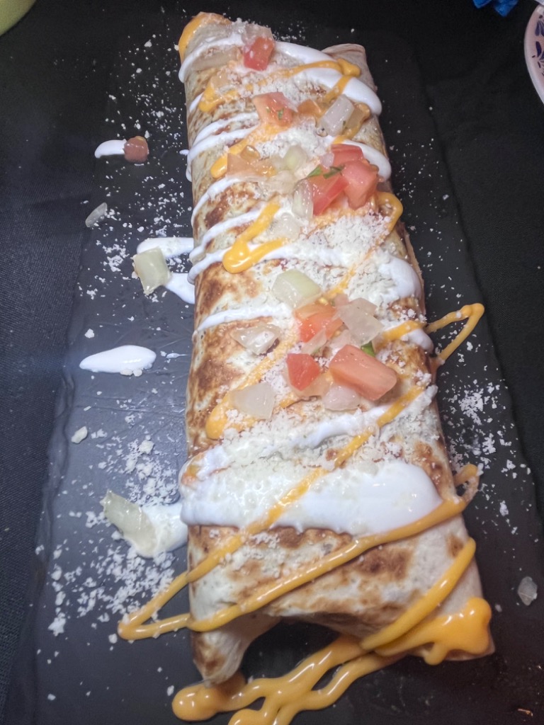 Review and opinions of food and drinks in Pamplona, Viva México Cabrones, Burrito chihuahua