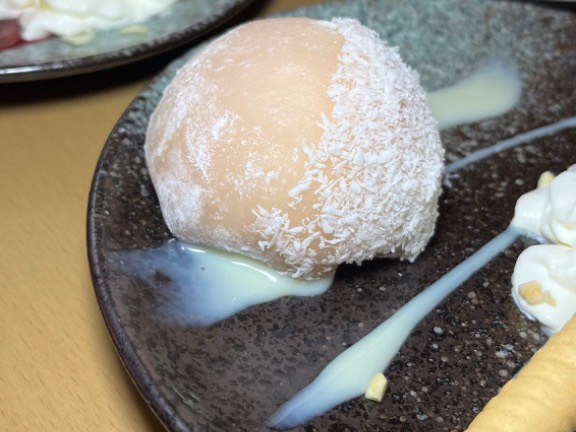 Carta de Restaurantes en Paterna, Kaisen Experience - Heron City, Mochi de coco y chocolate