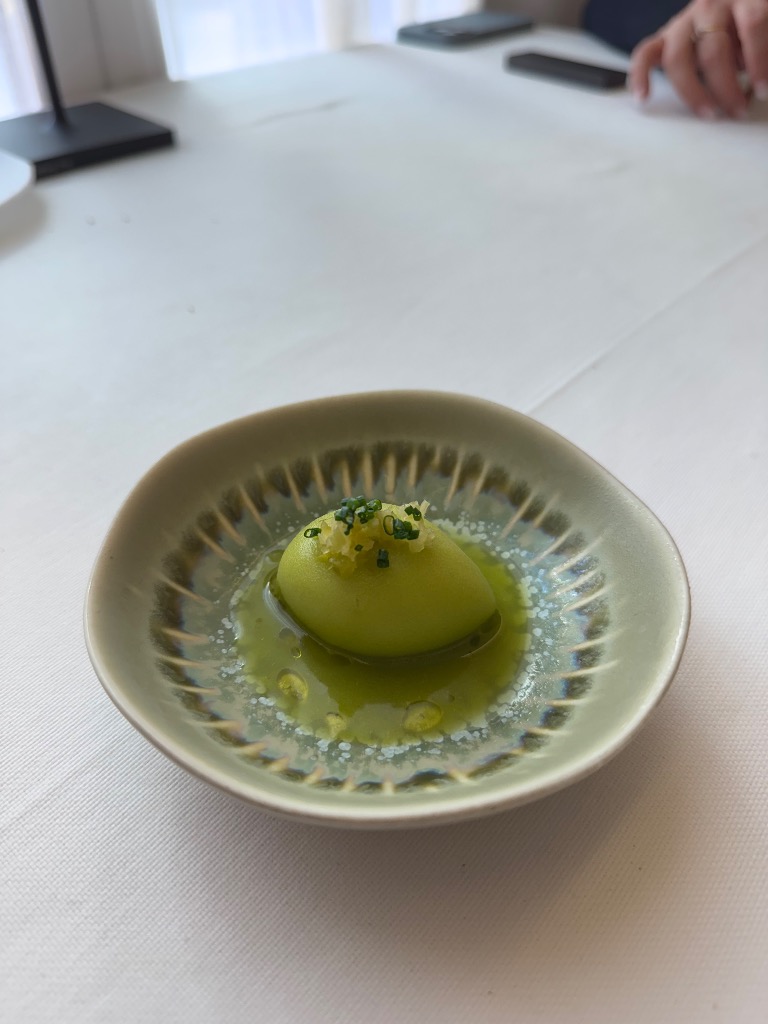 Recomendación gastronómica de Pedreguer: Sorbete de pimiento verde