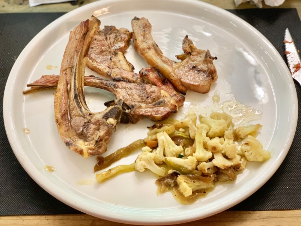 Menu of Restaurants in Premia de Mar, El Paller, Costillas de cordero